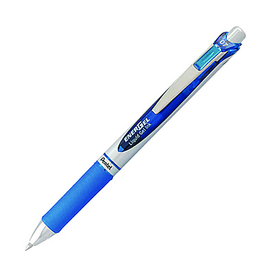 Pentel EnerGel RTX Gel Pen, Retractable, Medium 0.7 mm, Assorted Pastel Ink and Barrel Colors, 3/Pack (PENBL77BP3M1)