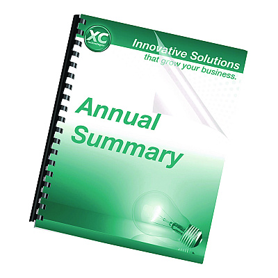 Fellowes Crystals Transparent Presentation Covers for Binding Systems, Unpunched, Clear, with Square Corners, 11 x 8.5, 25/Pack (FEL52043)