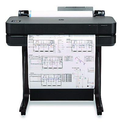 HP T630 Series 24" Large-Format Wireless Plotter Printer (5HB09D)