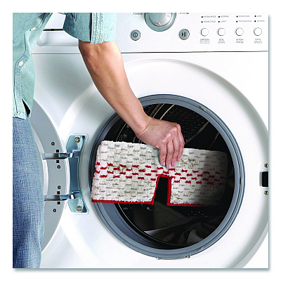 O-Cedar ProMist MAX Refill, Microfiber, Custom Size for ProMist Mop System, Red/White/Gray (173579EA)