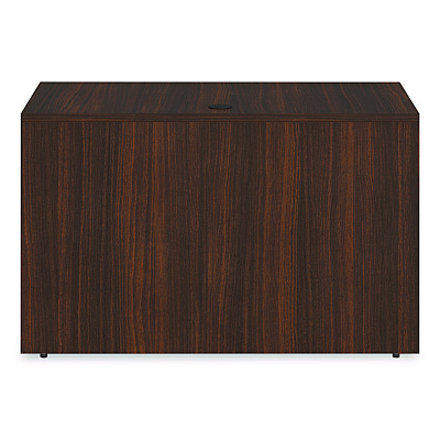 Alera Seville Series Bridge Return, 48w x 24d x 29h, Mahogany (SVBR4824MY)