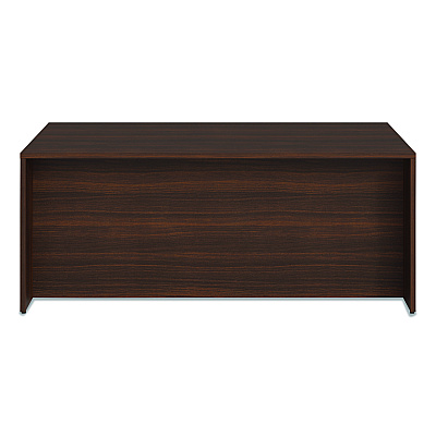 Alera Seville Series Double Pedestal Desk, 72" x 36" x 29", Mahogany (SVDP7236MY)