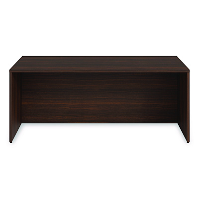 Alera Seville Series Desk Shell, 72" x 36" x 29", Mahogany (SVDS7236MY)