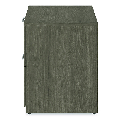 Alera Seville Series Lateral File Cabinet, 2 Legal-Size File Drawers, Walnut, 36" x 24" x 29" (SVLF3624WA)