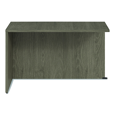 Alera Seville Series Return Shell, Reversible, 48" x 24" x 29", Walnut (SVRS4824WA)