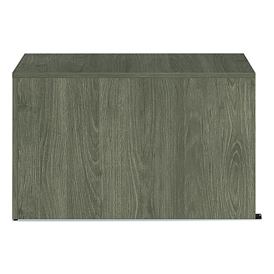 Alera Seville Series Return Shell, Reversible, 48" x 24" x 29", Walnut (SVRS4824WA)