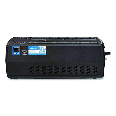 Tripp Lite Line-Interactive Cloud-Connected UPS with Remote Monitoring, 12 Outlets, 750 VA, 316 J (AVR750UNC)