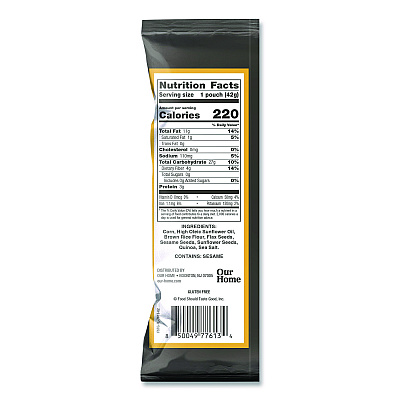 Food Should Taste Good Tortilla Chips, Multigrain with Sea Salt, 1.5 oz., 24/Carton (77613)