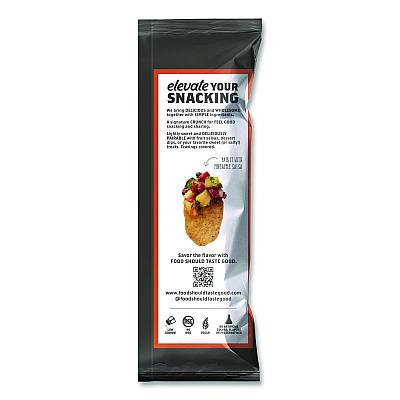 Food Should Taste Good Tortilla Chips, Sweet Potato with Sea Salt, 1.5 oz, 24/Carton (77612)