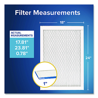 Filtrete Premium Allergen, Bacteria and Virus Filter, 18 x 24, 4/Carton (UA214CA)