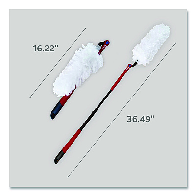 O-Cedar Flex and Catch Heavy-Duty Dusting Kit, 1 Duster Wand and 3 Refills (172148EA)