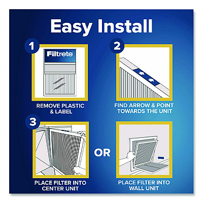 Filtrete Allergen Defense Air Filter, 18 x 24, 4/Carton (98214CA)