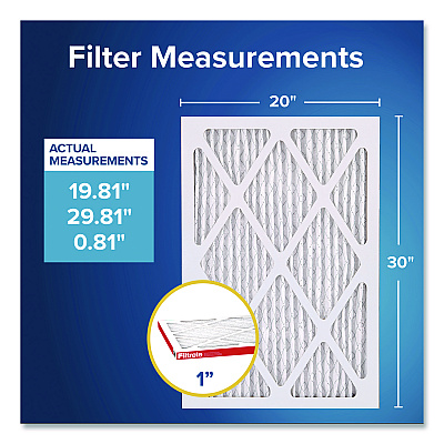 Filtrete Allergen Defense Air Filter, 20 x 30, 4/Carton (98224CA)
