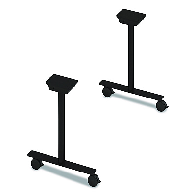Alera Seville Training Table Base, 23w x 3d x 28h, Black (SVTT6024BS)