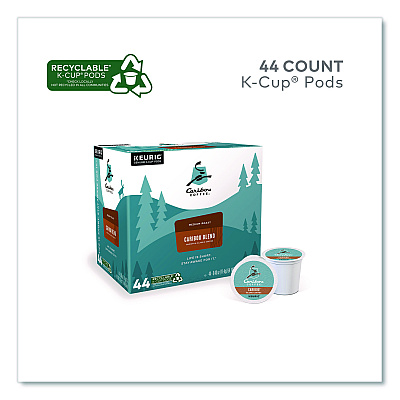Caribou Coffee Caribou Blend Coffee K-Cups, 0.4 oz, 44/Box (2124056)