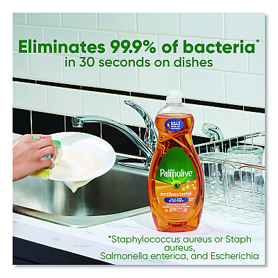 Palmolive Ultra Antibacterial Dishwashing Liquid, Orange Scent. 32.5 oz Bottle (45072EA)