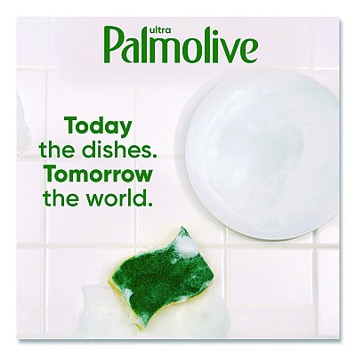 Ultra Palmolive Dishwashing Liquid, Ultra Strength, Original Scent, 32.5 oz Bottle (45093EA)
