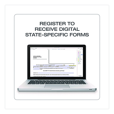 Adams Quitclaim Deed Forms with Instructions and Free Downloads, One-Part (No Copies), 8.5 x 11, 4 Forms Total (LF298)