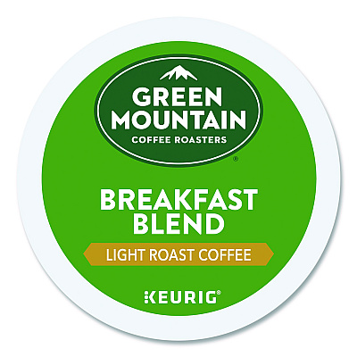 Green Mountain Coffee Roasters Roasters Roasters Breakfast Blend Coffee K-Cups, 0.31 oz, 48/Box (1635473)