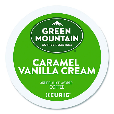 Green Mountain Coffee Roasters Roasters Roasters Caramel Vanilla Cream Coffee K-Cups, 0.33 oz, 48/Box (2140462)