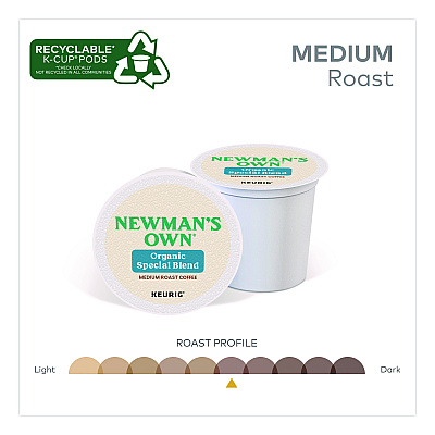 Newman's Own Organics Special Blend Coffee K-Cups, 48/Box (24306978)