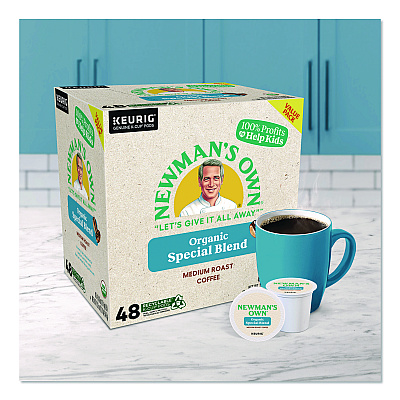 Newman's Own Organics Special Blend Coffee K-Cups, 48/Box (24306978)