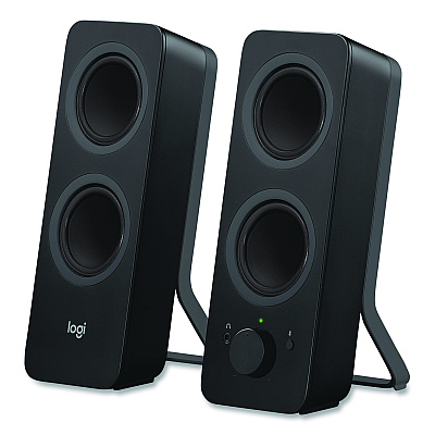 Logitech Z207 Computer Speakers, Bluetooth/3.5 mm Jack, Black (2791667)