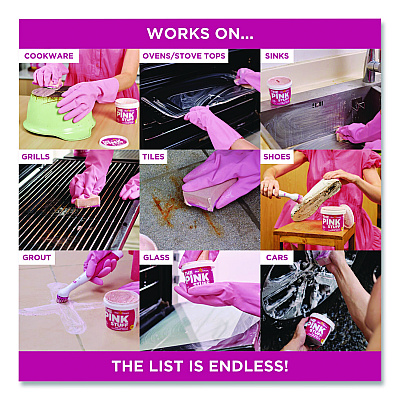 The Pink Stuff Miracle Cleaner Degreaser Paste, 17.6 oz Canister (823781)