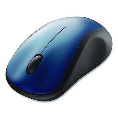 Logitech M310 Wireless Mouse, 2.4 GHz Frequency/30 ft Wireless Range, Left/Right Hand Use, Peacock Blue (865787)