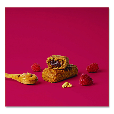Bobo's Stuff'd Gluten-Free Peanut Butter and Berry Jam Oat Bar, 2.5 oz Bar, 12/Box (00103)