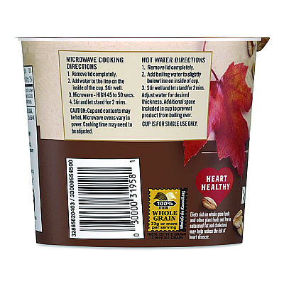 Quaker Instant Oatmeal, Maple Brown Sugar, 1.69 oz Packet, 24/Carton (570958)