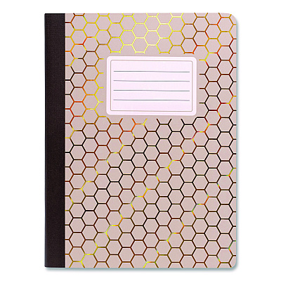 PUKKA PAD Composition Book, Medium/College Rule, Assorted Haze Cover Colors, (70) 9.8 x 6.9 Sheets, 3/Pack (9976ASTHZE)