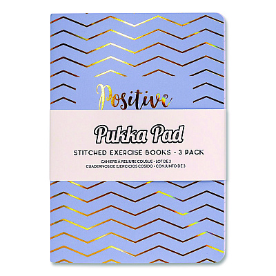 PUKKA PAD Exercise Books, 1-Subject, Medium/College Rule, Assorted Haze Cover Colors, (40) 6.9 x 4.9 Sheets, 3/Pack (9979ASTHZE)