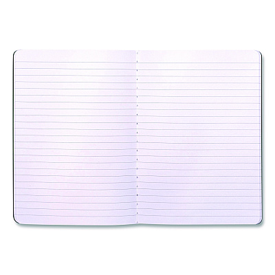 PUKKA PAD Exercise Books, 1-Subject, Medium/College Rule, Assorted Haze Cover Colors, (40) 6.9 x 4.9 Sheets, 3/Pack (9979ASTHZE)