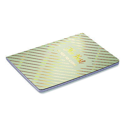 PUKKA PAD Exercise Books, 1-Subject, Medium/College Rule, Assorted Haze Cover Colors, (40) 6.9 x 4.9 Sheets, 3/Pack (9979ASTHZE)