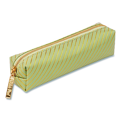 PUKKA PAD Pencil Case, 8.07 x 2.36 x 2.55, Green, 6/Pack (9981GNHZE)