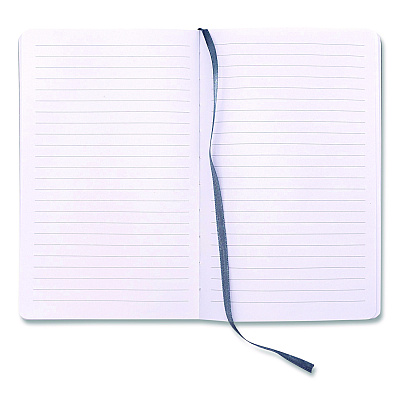 PUKKA PAD Journal, 1-Subject, Medium/College Rule, Taupe Haze/Gold Cover, (96) 8.3 x 5.8 Sheets, 3/Pack (9977TEHZE)