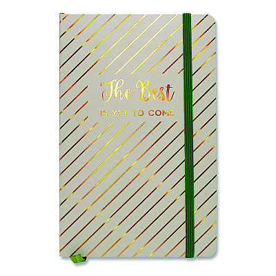 PUKKA PAD Journal, 1-Subject, Medium/College Rule, Green Haze Cover, (96) 8.3 x 5.8 Sheets, 3/Pack (9977GNHZE)