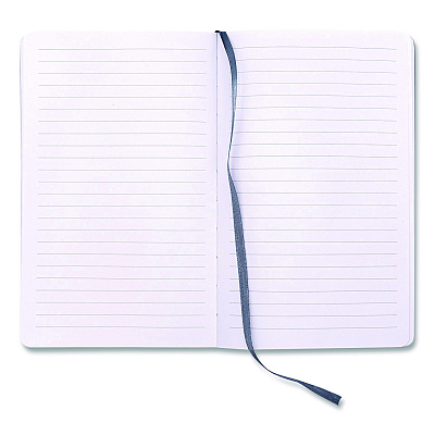 PUKKA PAD Journal, 1-Subject, Medium/College Rule, Green Haze Cover, (96) 8.3 x 5.8 Sheets, 3/Pack (9977GNHZE)