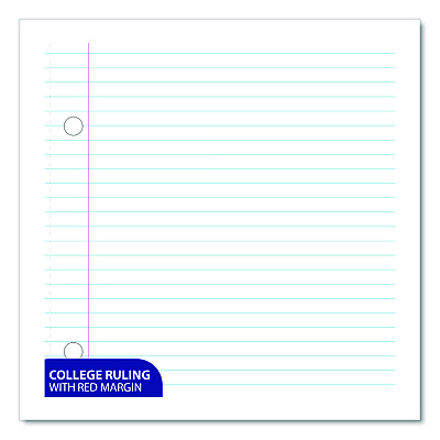BAZIC Wireless Notebooks, 1-Subject, Medium/College Rule, Randomly Assorted Cover Color, (80) 10.5 x 7.5 Sheets (581)