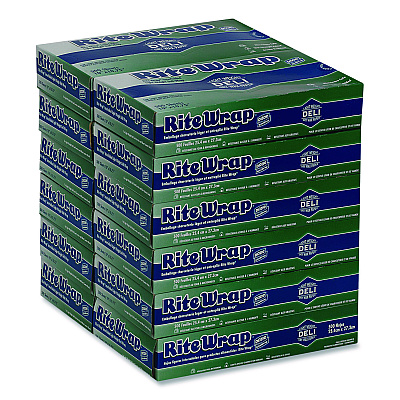 Dixie Dispens-A-Wax Waxed Deli Patty Paper, 10.75 x 7.5, 500/Box, 12 Boxes/Carton (RW86W)