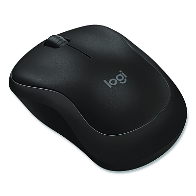 Logitech M240 for Business, 33 ft Wireless Range, Left/Right Hand Use, Graphite (910007181)