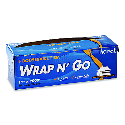 Karat Food Wrap, 12" x 2,000 ft (FWWNG1220)