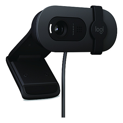 Logitech Brio 105 Business Webcam, 1920 pixels x 1080 pixels, 2 Mpixels, Black (960001579)