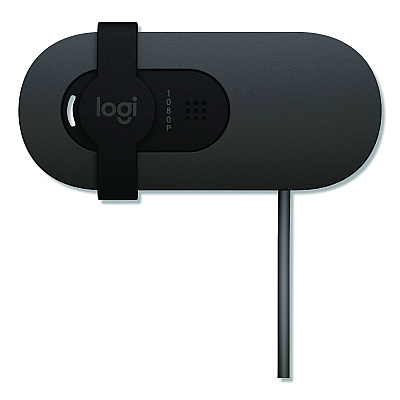Logitech Brio 105 Business Webcam, 1920 pixels x 1080 pixels, 2 Mpixels, Black (960001579)