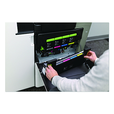 Lexmark 79L1HC0 Extra High-Yield Toner, 46,900 Page-Yield, Cyan