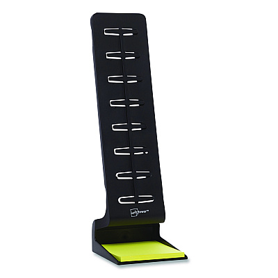NoteTower Desktop Pro Plastic Document Stand Bar, 2 Sheet Capacity, Plastic, Black (NTR3001)