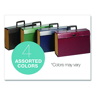 Pendaflex Case File, 5" Expansion, 19 Sections, Twist-Lock Closure, Custom-Cut Tabs, Legal Size, Randomly Assorted Colors (11170)