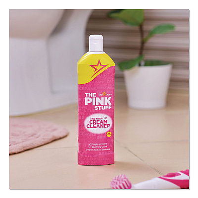 The Pink Stuff The Miracle Cream Cleaner, Fruity Scent, 16.9 oz Bottle (823784)
