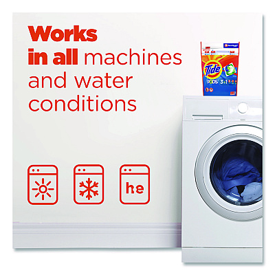 PODS Laundry Detergent, Pods, Tide Original, 112 Pods/Tub (03243PK)